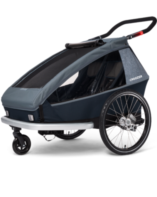 CROOZER Fahrradanhänger Kid Vaaya 2 Sitzer