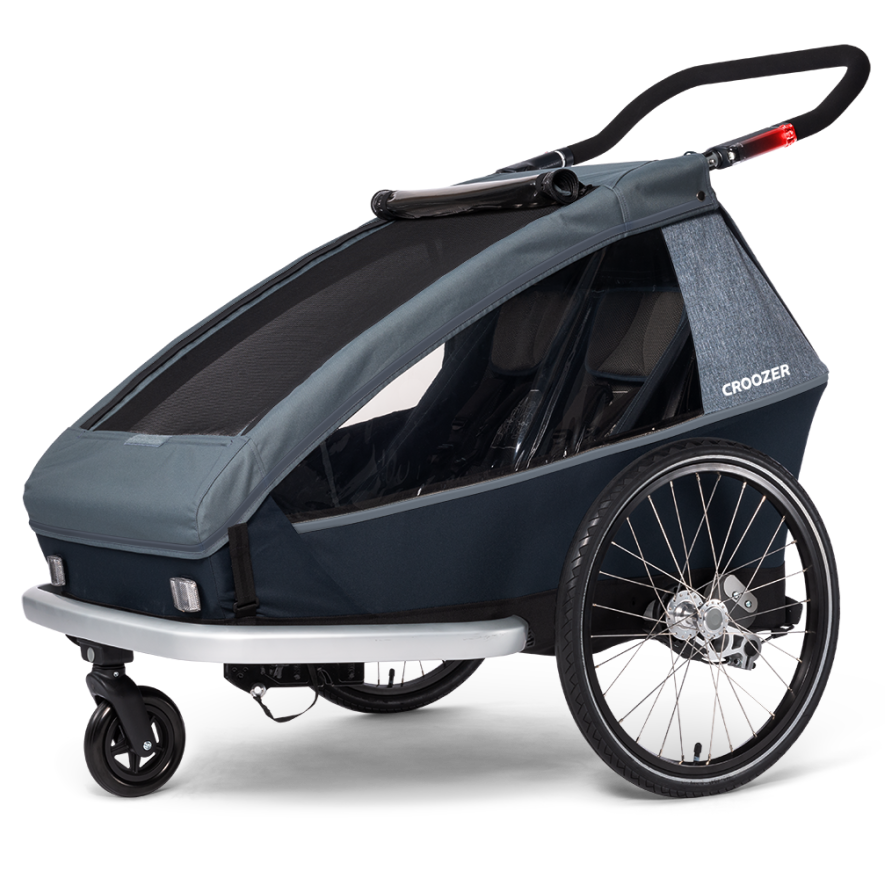 CROOZER Fahrradanhänger Kid Vaaya 2-Sitzer Croozer