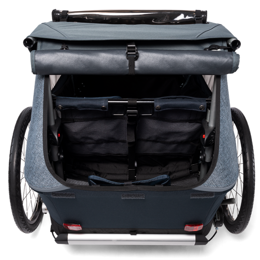 CROOZER Fahrradanhänger Kid Vaaya 2 Sitzer Croozer