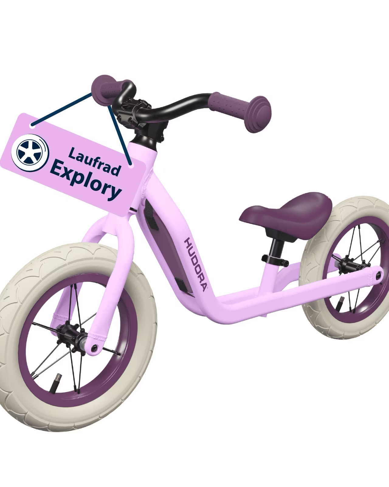 HUDORA Laufrad Explory mieten & testen - Kaufoption inkl