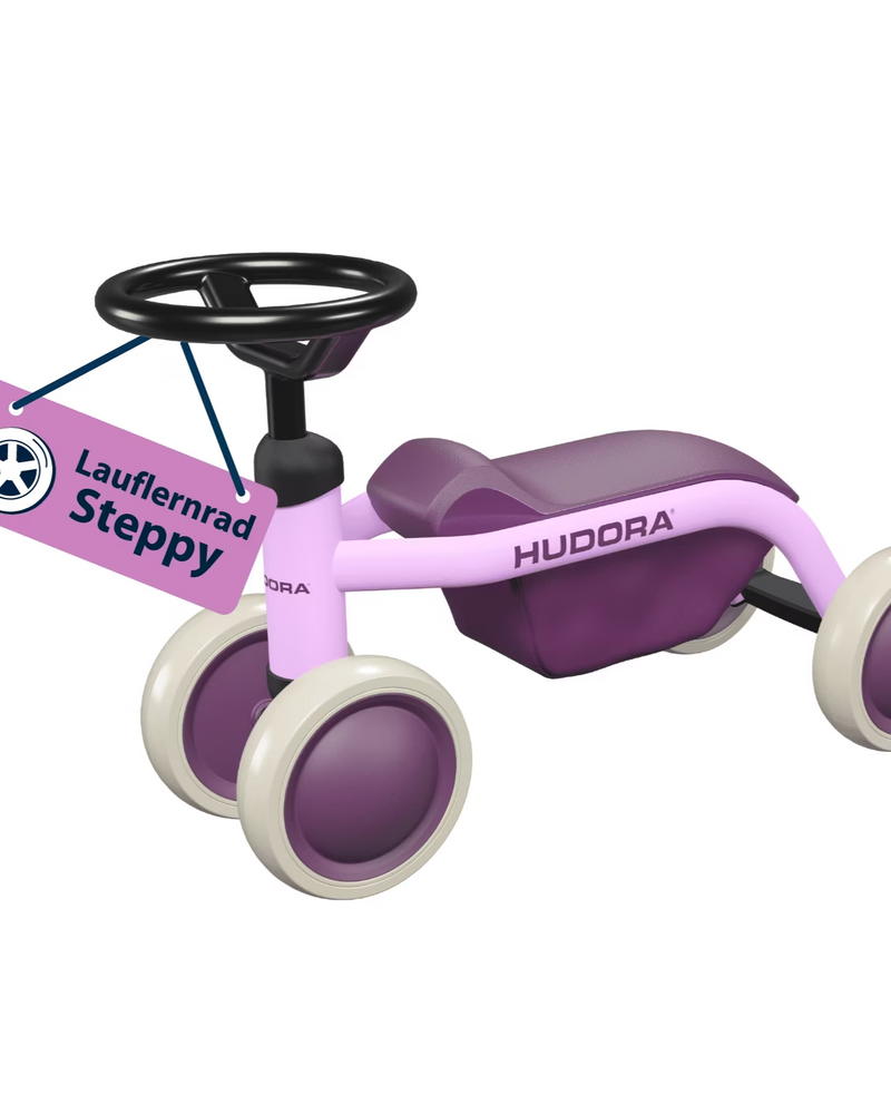 HUDORA Steppy Rutschauto mit Kofferraum