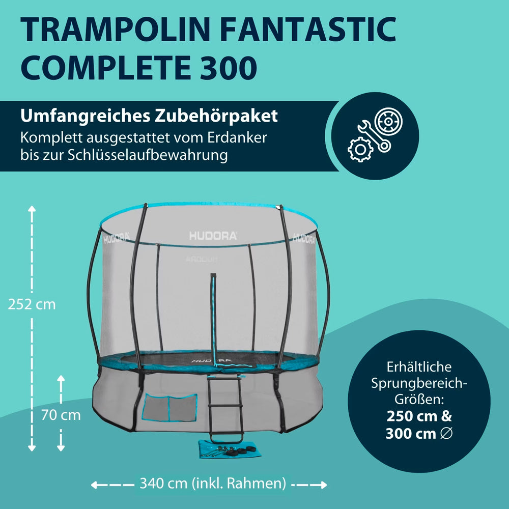 HUDORA Trampolin Fantastic Complete 300