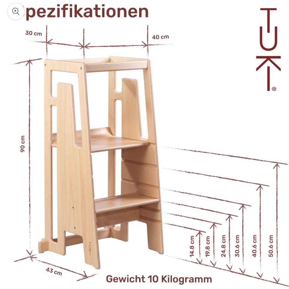 TUKI Lernturm / Küchenturm TUKI