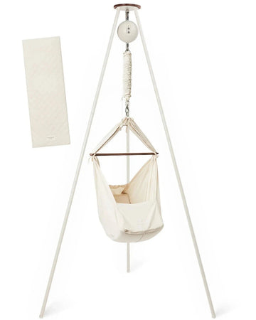 MOONBOON Classic Bundle Federwiege (Federwiege + Motor + Ständer) Moonboon