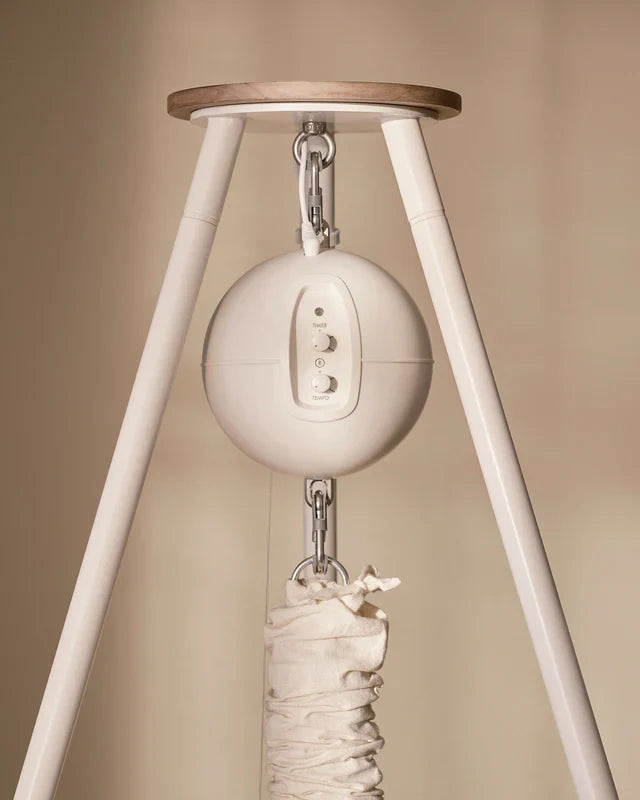 MOONBOON Classic Bundle Federwiege (Federwiege + Motor + Ständer) Moonboon