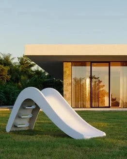 JUPIDUU Outdoor Rutsche White Dolphin Jupiduu