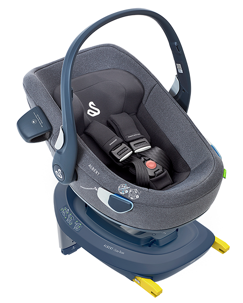 SWANDOO Albert i-Size Babyschale inkl. Isofix-Basis