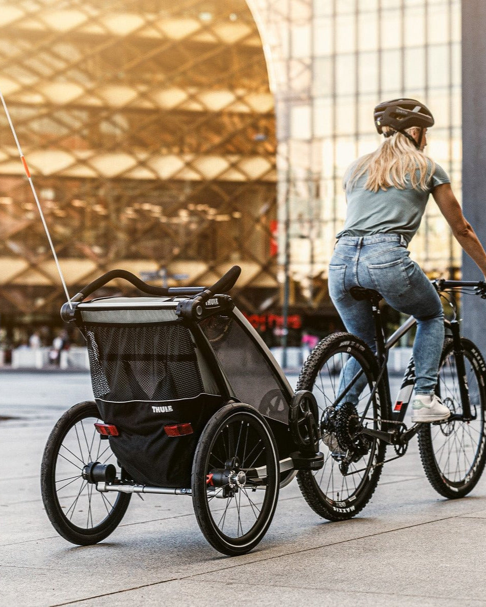 thule fahrradanhänger verbindung THULE Fahrradanhänger CHARIOT LITE 2-Sitzer gebraucht / refurbished