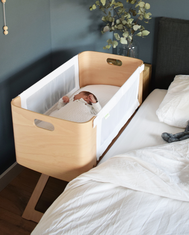 BEDNEST Co-Sleeper 4in1 - Krippe, Beistellbett, Moses-Korb, Reisebett bednest