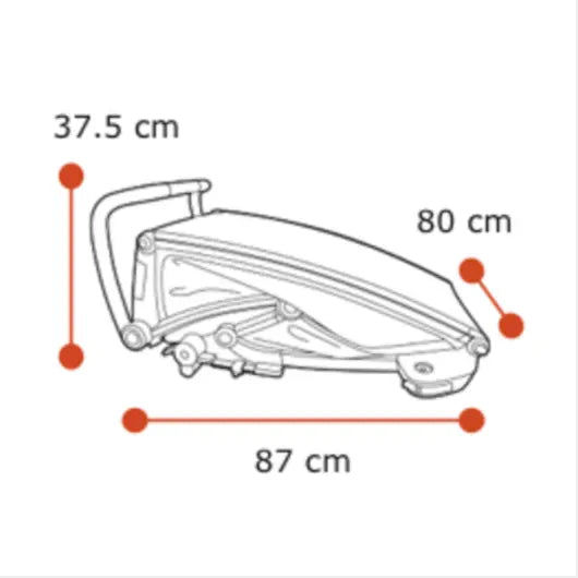 THULE Fahrradanhänger CHARIOT CROSS Zweisitzer Thule