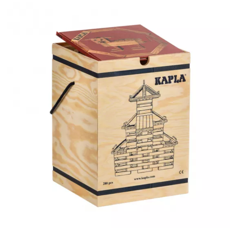 KAPLA 280er Kasten mit Kunstbuch KAPLA