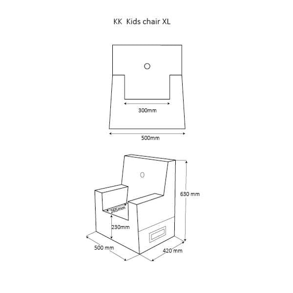 BY KLIPKLAP KK Kids Chair XL ByKlipKlap