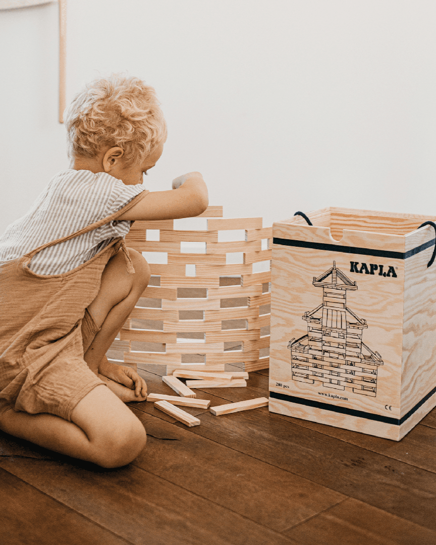 KAPLA 280er Kasten mit Kunstbuch KAPLA