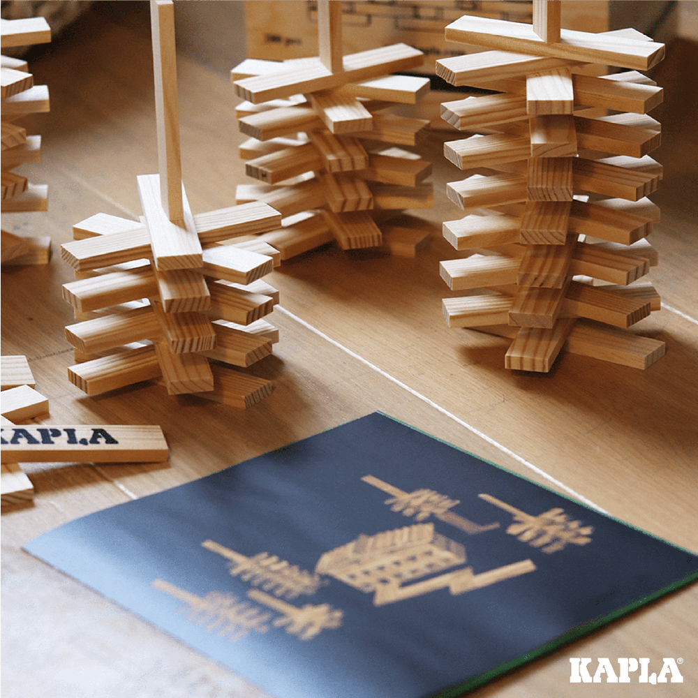 KAPLA 280er Kasten mit Kunstbuch KAPLA