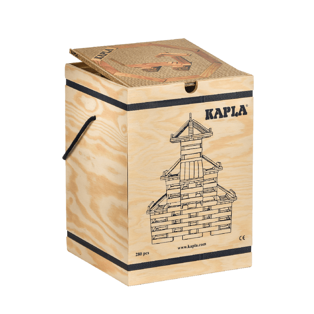 KAPLA 280er Kasten mit Kunstbuch KAPLA