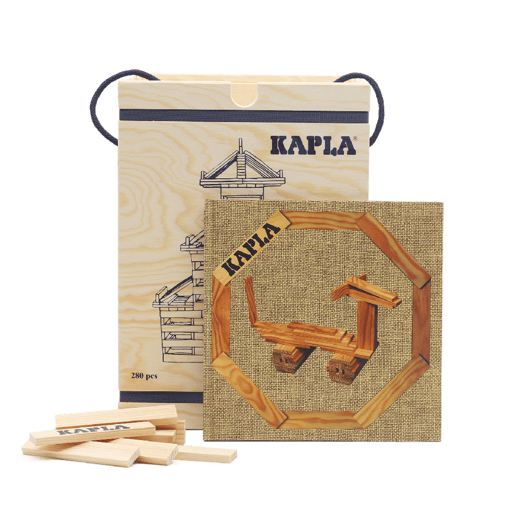 KAPLA 280er Kasten mit Kunstbuch KAPLA