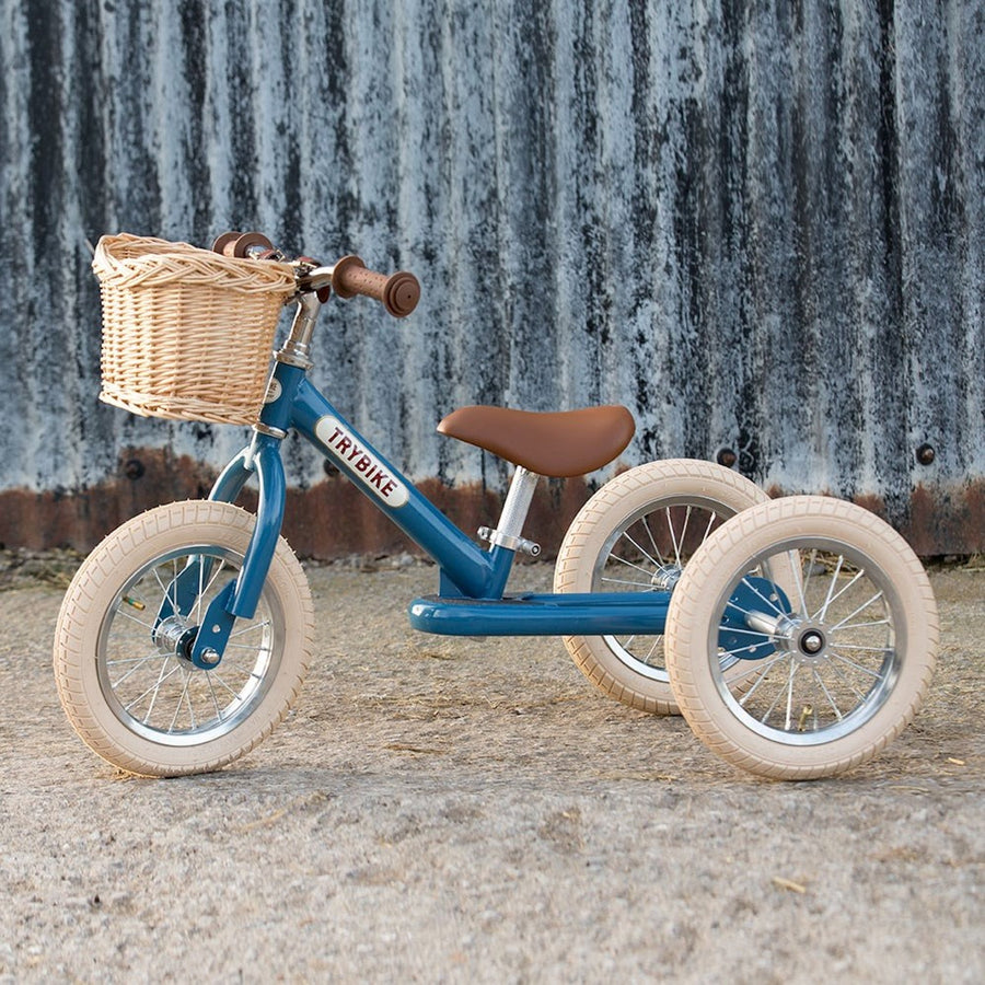 TRYBIKE Vintage Dreirad / Laufrad Bundle