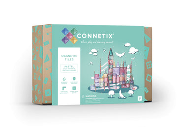 Connetix Magnetbausteine Pastel Kugelbahn - 106 Teile