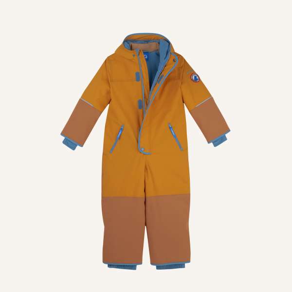 FINKID HUSKY HAALARI – Skianzug mit Arm-/Po-/Knieverstärkung terracotta/raspberry Finkid