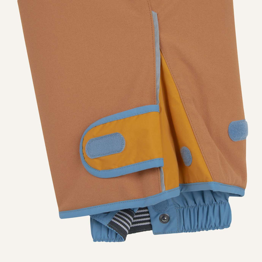 FINKID HUSKY HAALARI – Skianzug mit Arm-/Po-/Knieverstärkung terracotta/raspberry Finkid