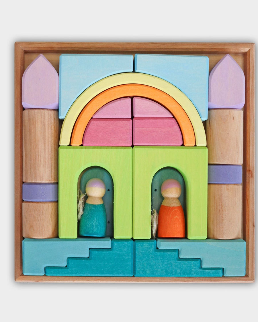 GRIMM'S Bauwelt Wolkenspiel mit Spielseide Grimms