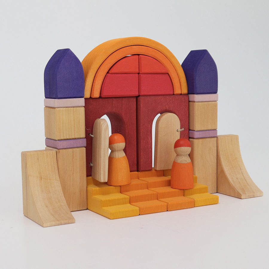 GRIMM'S Bauwelt Wüstensand mit Spielseide Grimms
