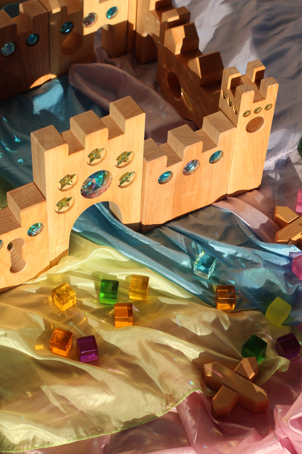 BAUSPIEL Großes Märchenschloss 16 Teile