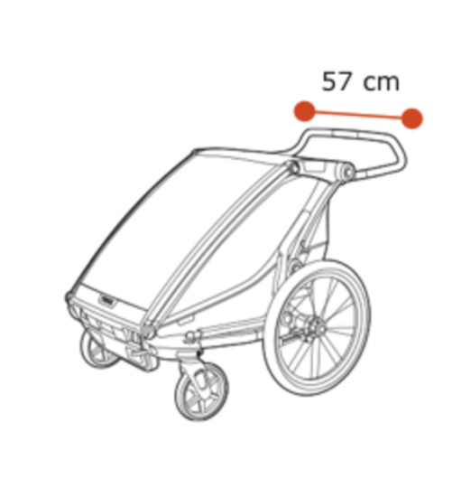 THULE Fahrradanhänger CHARIOT LITE Zweisitzer Thule