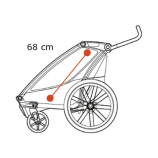 THULE Fahrradanhänger CHARIOT LITE 1-Sitzer