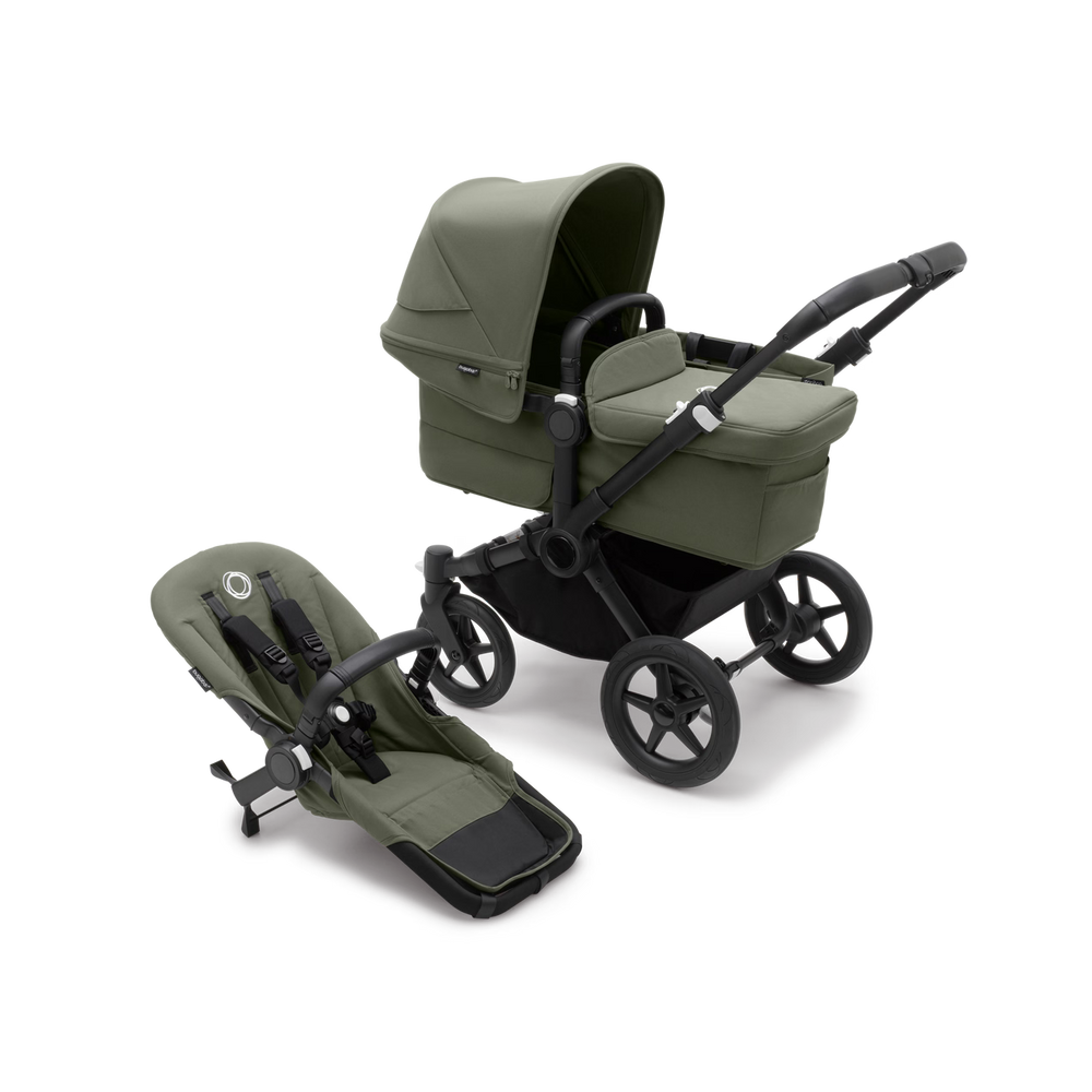 BUGABOO Geschwister-Kinderwagen Donkey 5 Mono - Forest Green