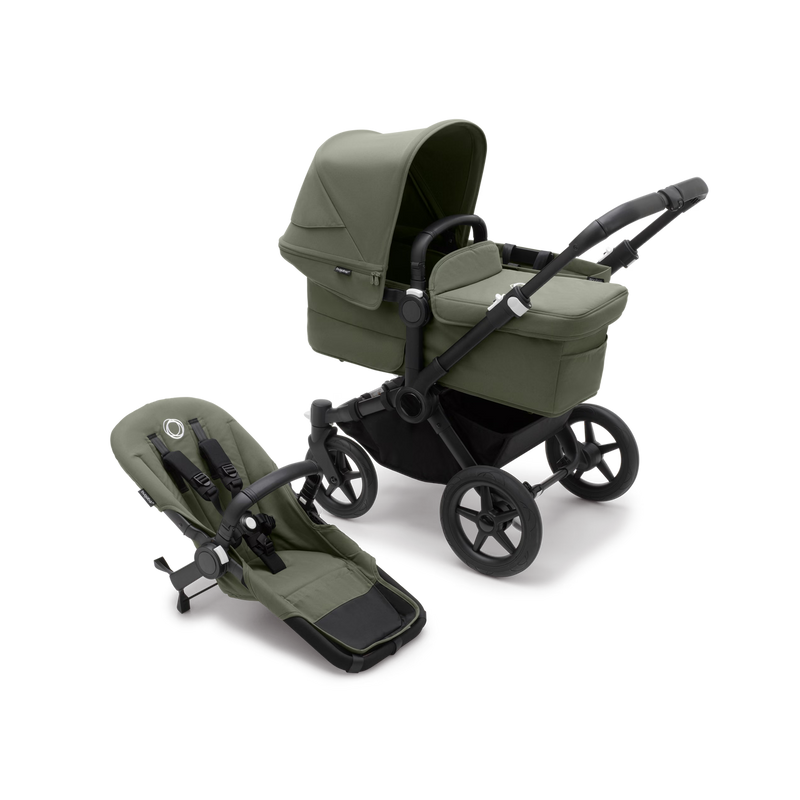 BUGABOO Geschwister-Kinderwagen Donkey 5 Mono - Forest Green