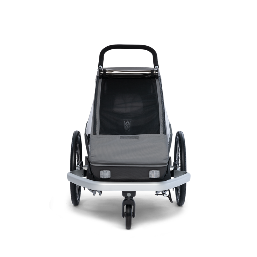 CROOZER Fahrradanhänger KEEKE 1-Sitzer inkl. Jogger-Set Croozer