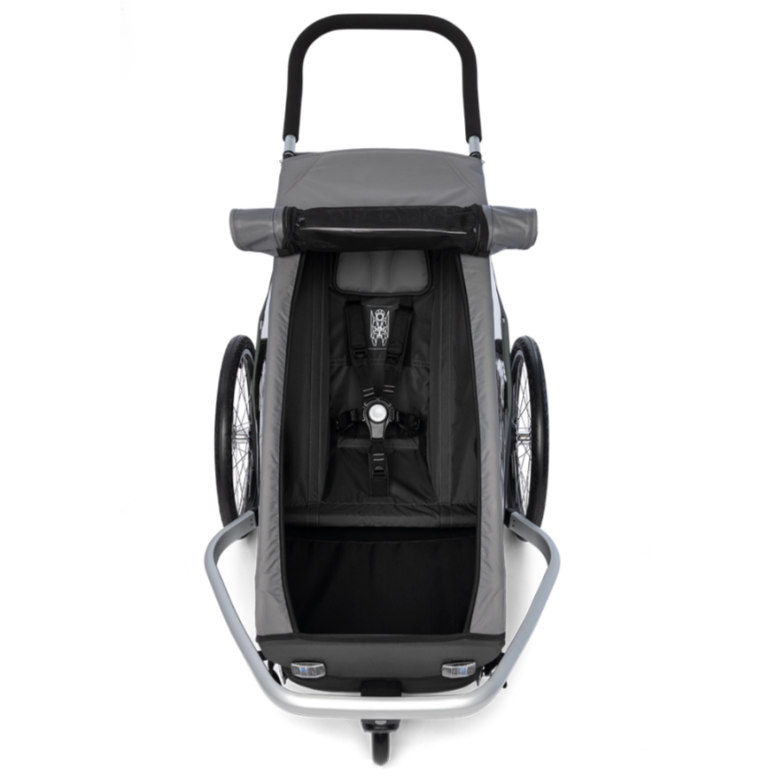CROOZER Fahrradanhänger KEEKE 1-Sitzer