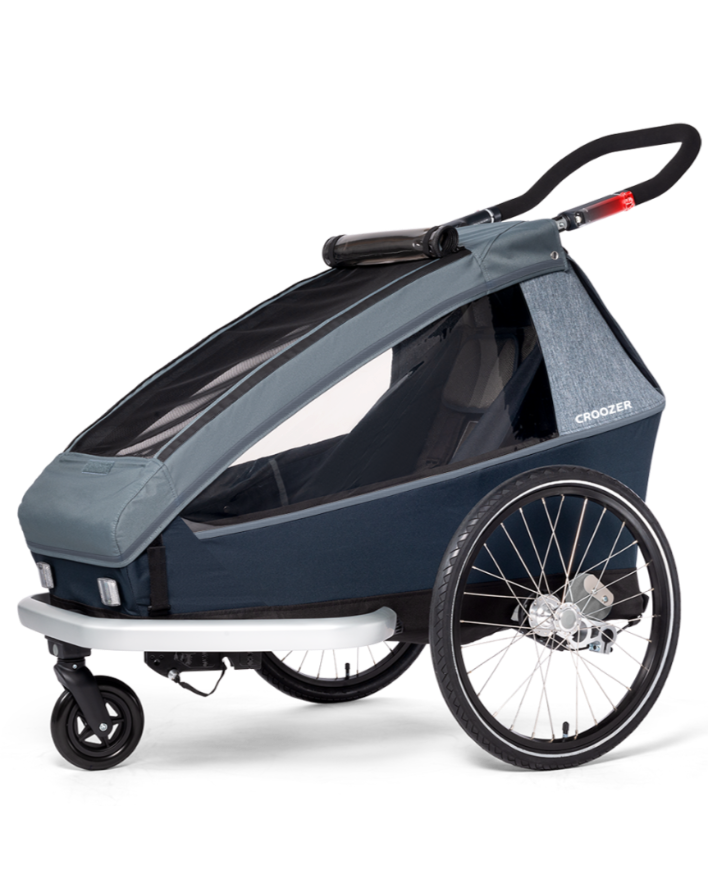 CROOZER Fahrradanhänger Kid Vaaya 1-Sitzer inkl. Jogger-Set Croozer