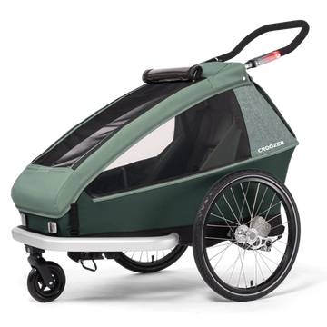 CROOZER Fahrradanhänger Kid Vaaya 1 Sitzer inkl. Jogger-Set