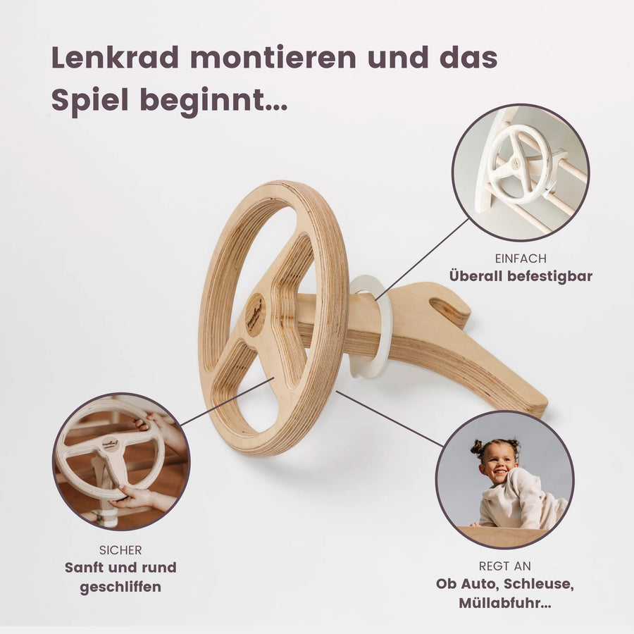FRECHLING Lenkrad für Kletterbogen
