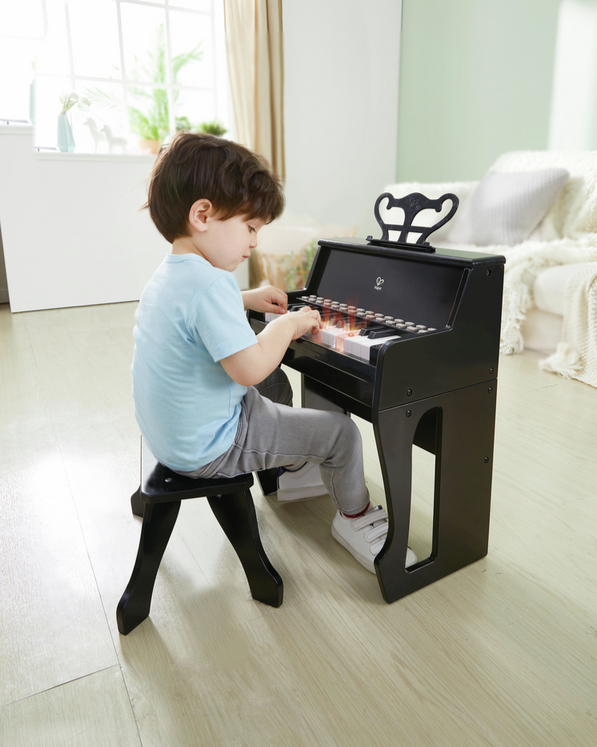 HAPE Leuchttasten-Piano mit Hocker