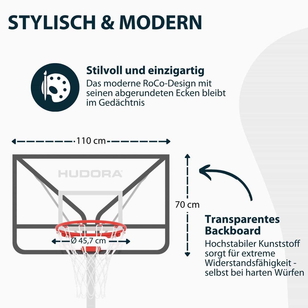 HUDORA Basketballständer RoCo 305