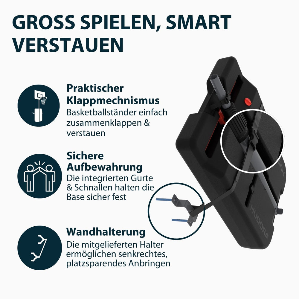 HUDORA Basketballständer RoCo 305