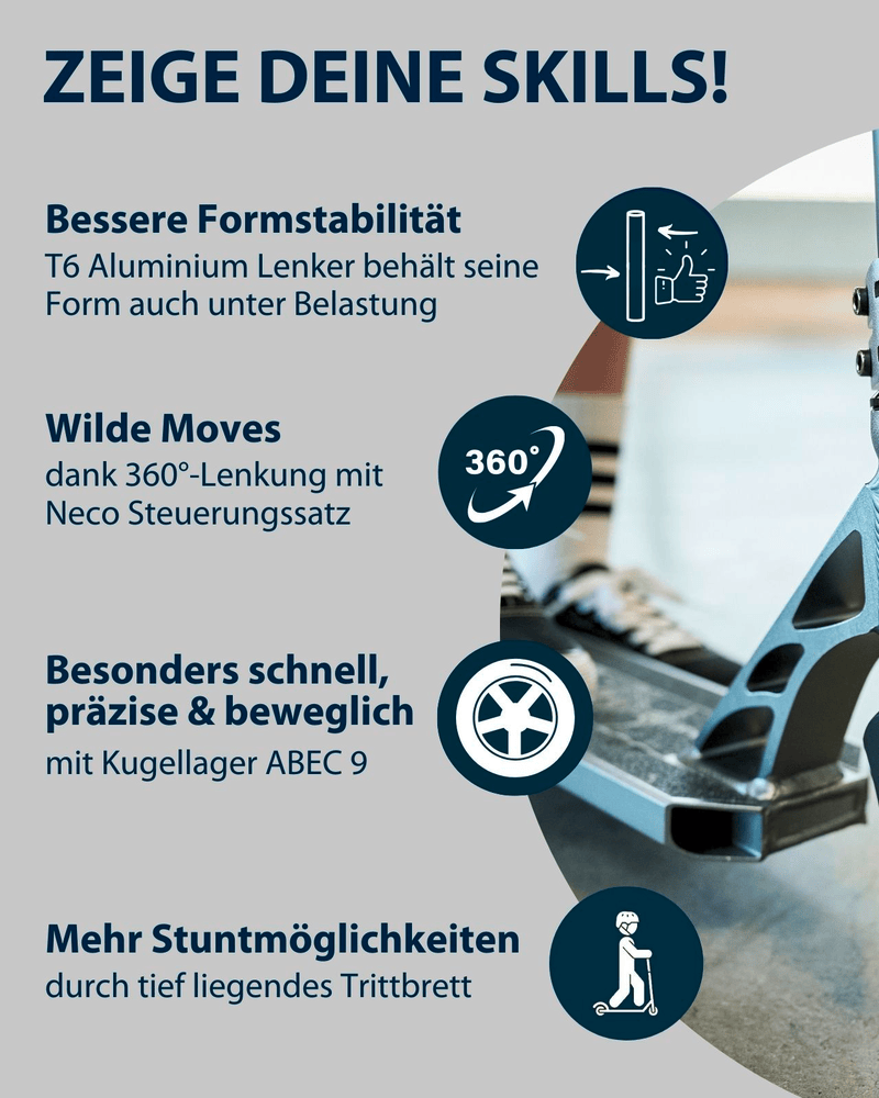 HUDORA Stunt Scooter 360 Pro