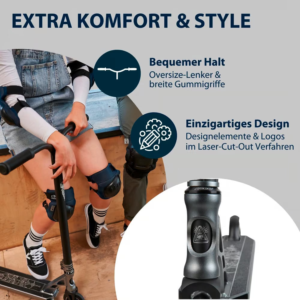 HUDORA Stunt Scooter 360 Pro