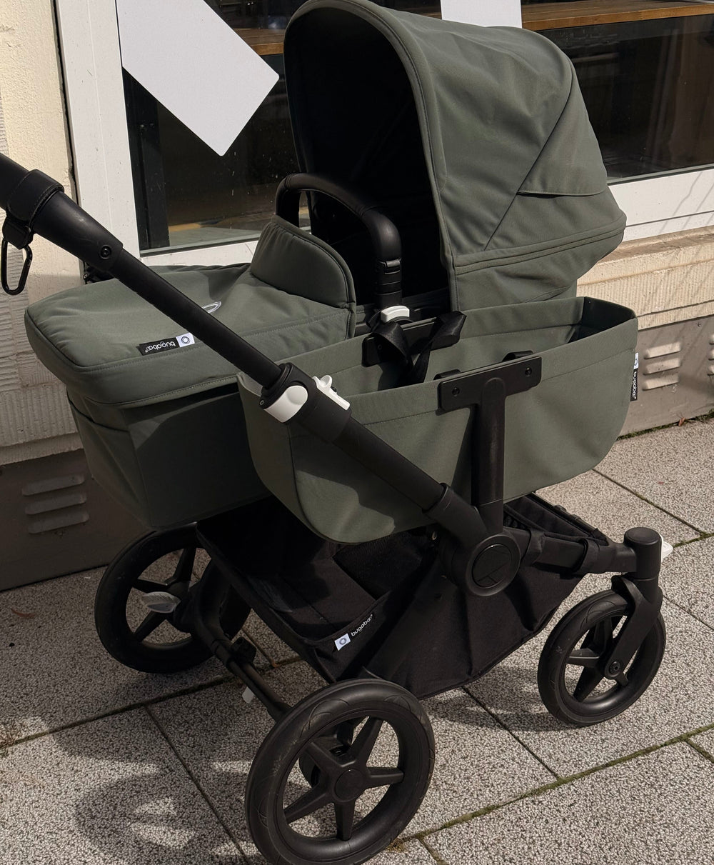 BUGABOO Geschwister-Kinderwagen Donkey 5 Mono - Forest Green