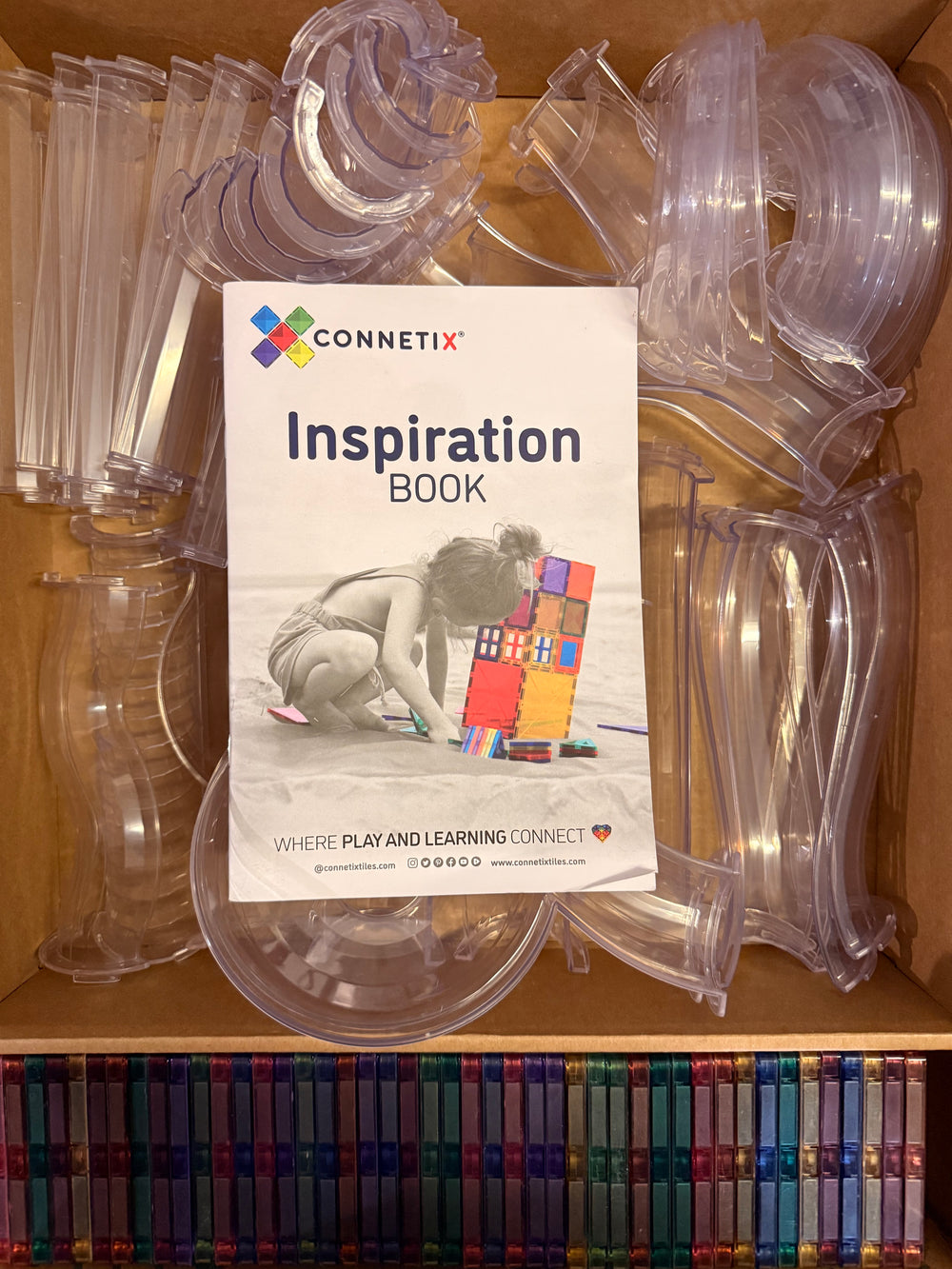 Connetix Magnetbausteine Pastel Kugelbahn - 100 Teile