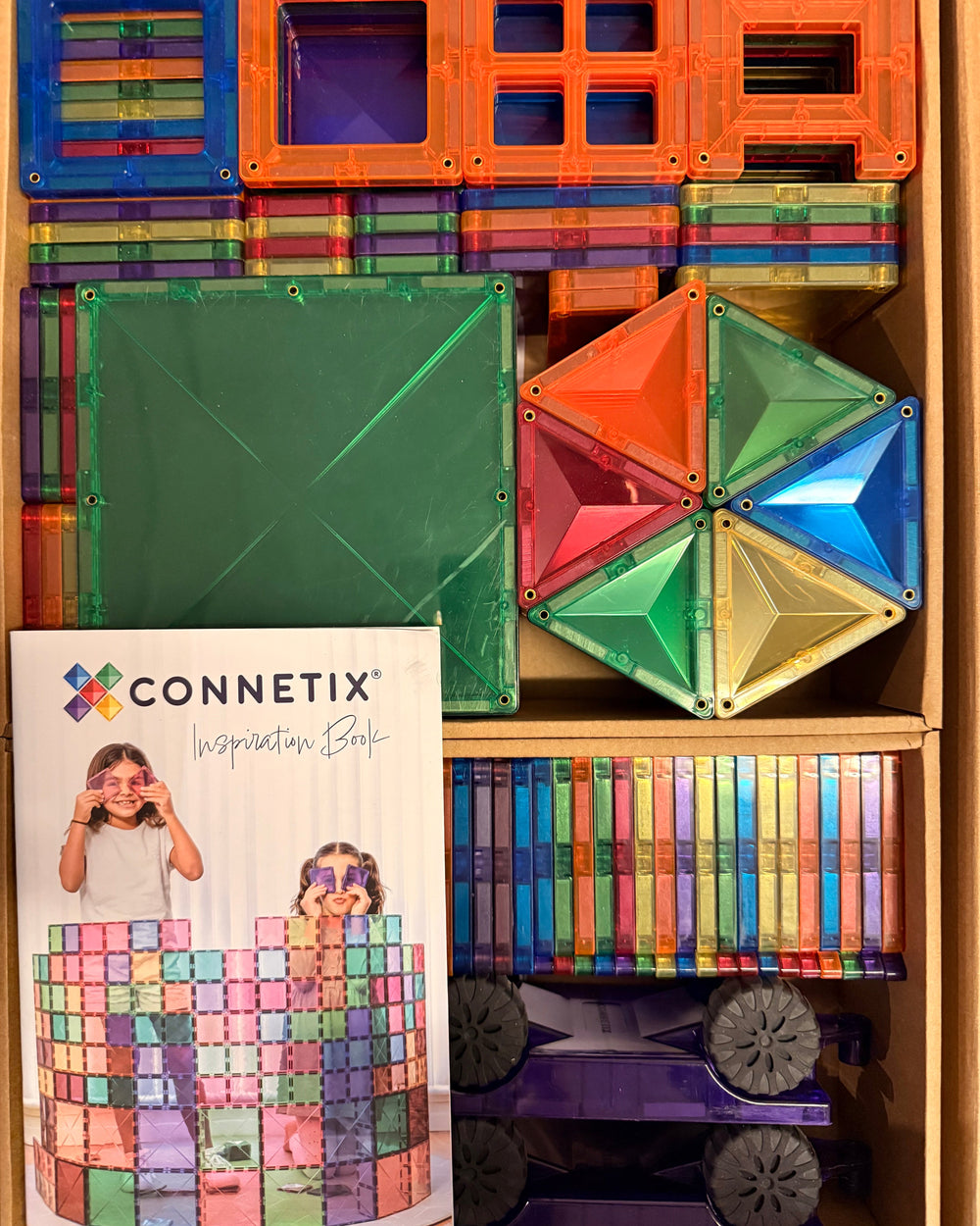 Connetix Magnetbausteine Rainbow Mega Pack - 210 Teile