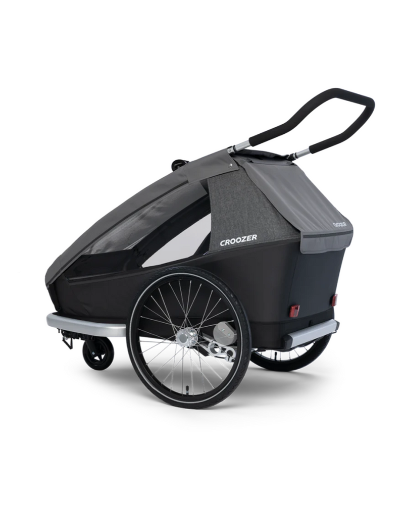 CROOZER Fahrradanhänger KEEKE 2 Sitzer
