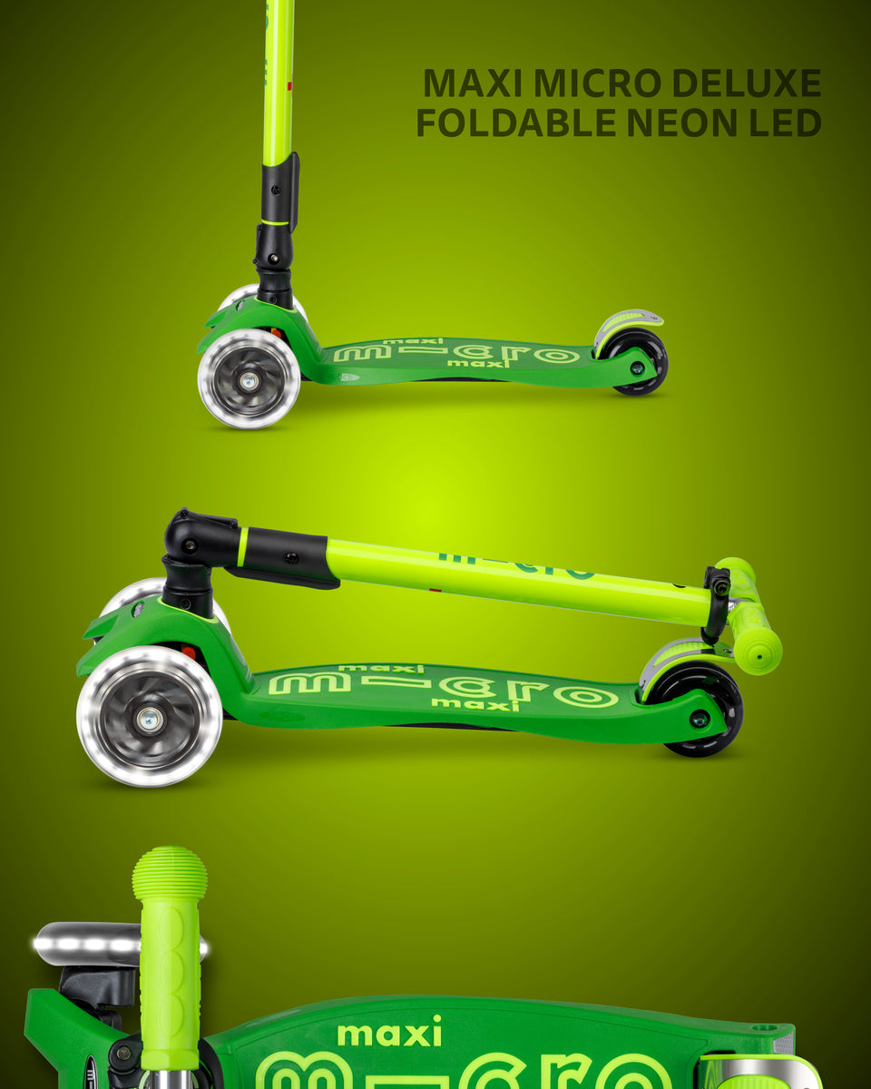 MICRO Maxi Micro Deluxe Foldable Neon LED