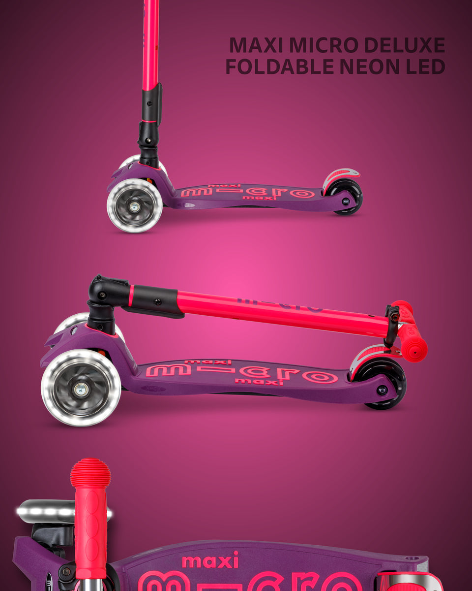 MICRO Maxi Micro Deluxe Foldable Neon LED
