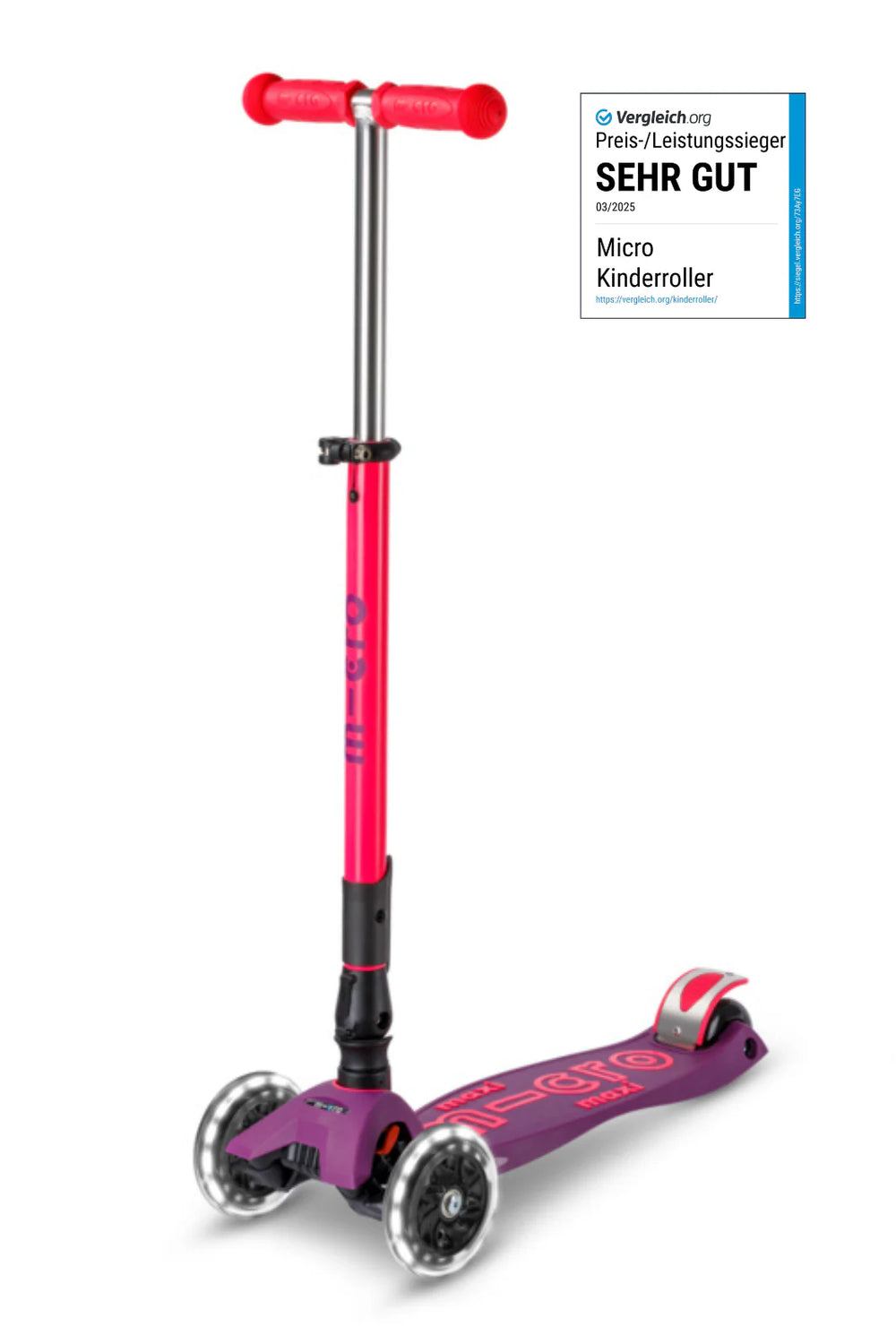 MICRO Maxi Micro Deluxe Foldable Neon LED