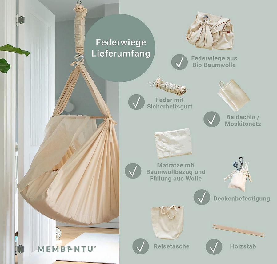 Federwiege Cozy Cradle (inkl. Befestigung)