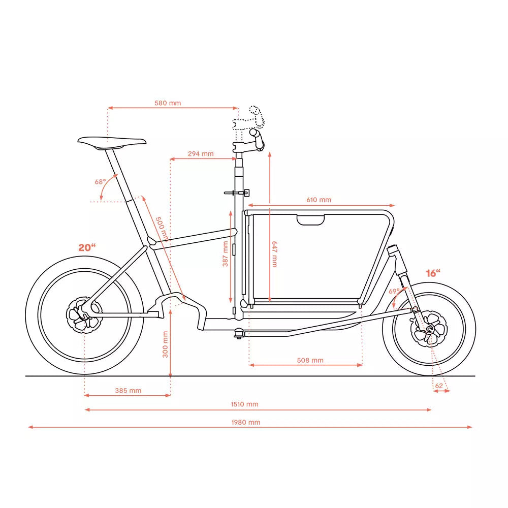 muli fahrrad gebraucht Muli Muskel Mini Cargobike gebraucht / refurbished